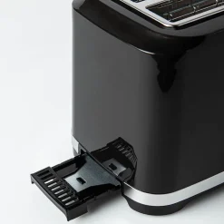 JS Gourmet Digital Touch Toaster 2 Slice (Black)