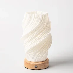 JS Maison Rechargeable 'Twist' Bedside Night Light