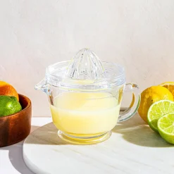 Keittiö Citrus Plus Glass Hand and Held Citrus Juicer (Clear)