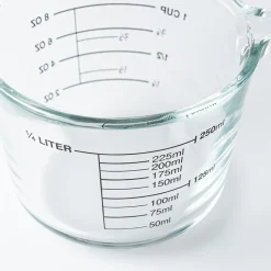Keittiö Essentials Glass Measuring Jug (Clear)