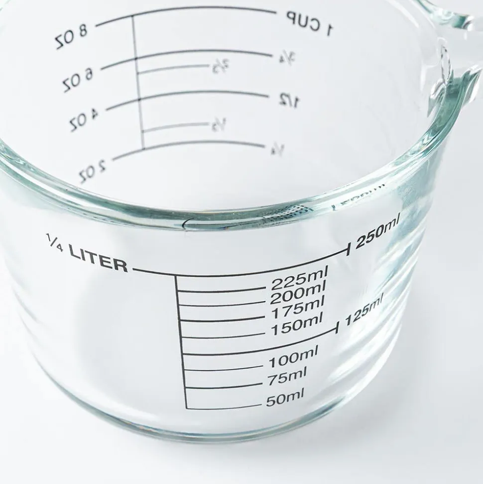 Keittiö Essentials Glass Measuring Jug (Clear)