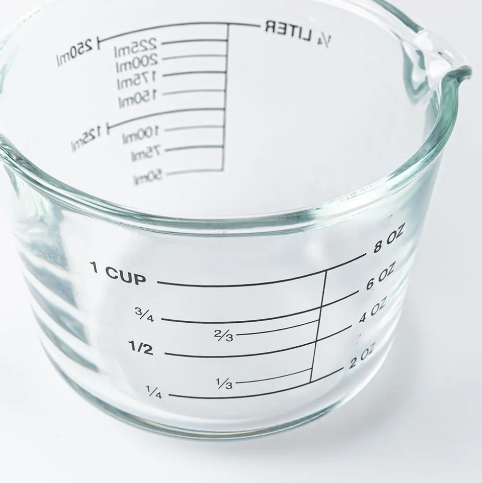 Keittiö Essentials Glass Measuring Jug (Clear)