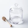 Keittiö Glass Honey Jar with Dipper (Clear)