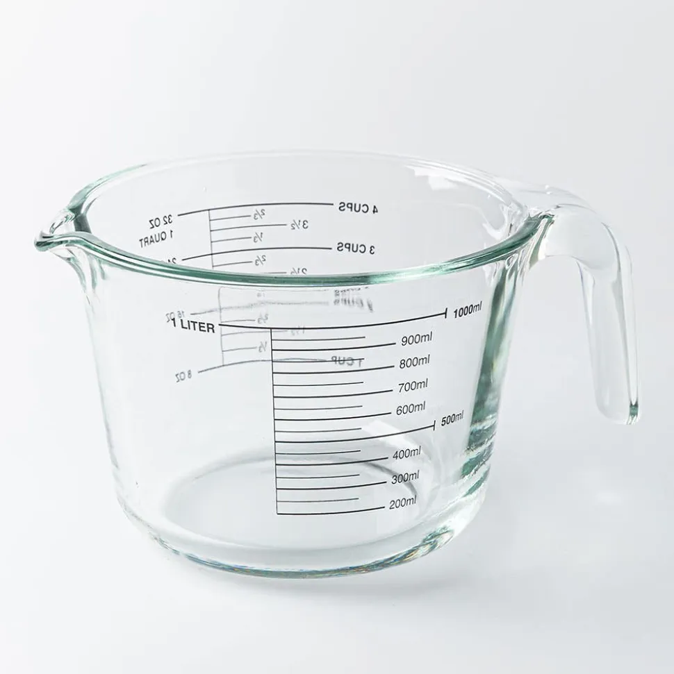 Keittiö Precision Classic Glass Measuring Jug 4-Cup (Clear)