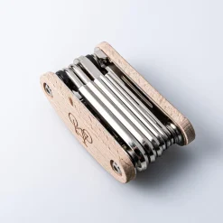 Kikkerland Fiets 16-In-1 Bike Tool (Beechwood)