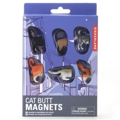Kikkerland Funky 'Cat Butt' Magnet - Set of 6