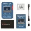 Kikkerland Tin Tech Privacy Kit