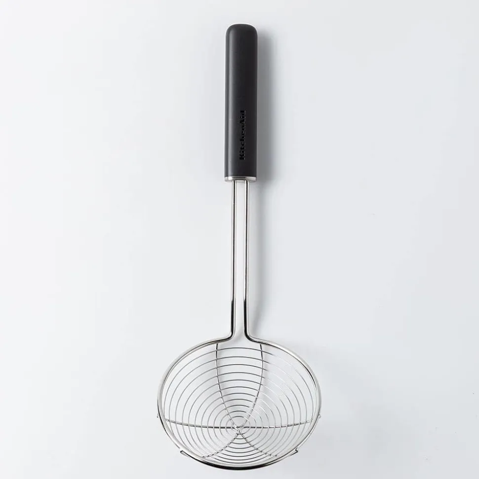 KitchenAid Classic Asian-Style Wire Strainer (Black/Stainless Steel)