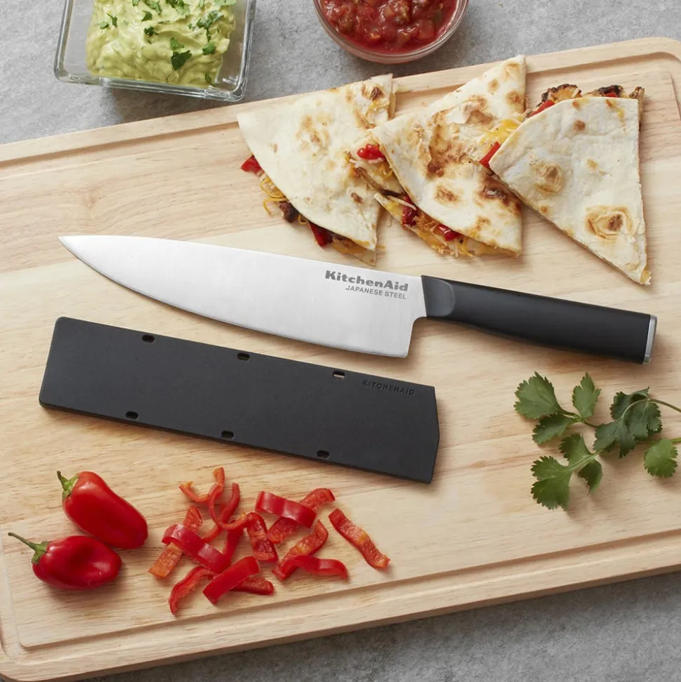 KitchenAid Classic Non-Slip Chef Knife 8" (Black)