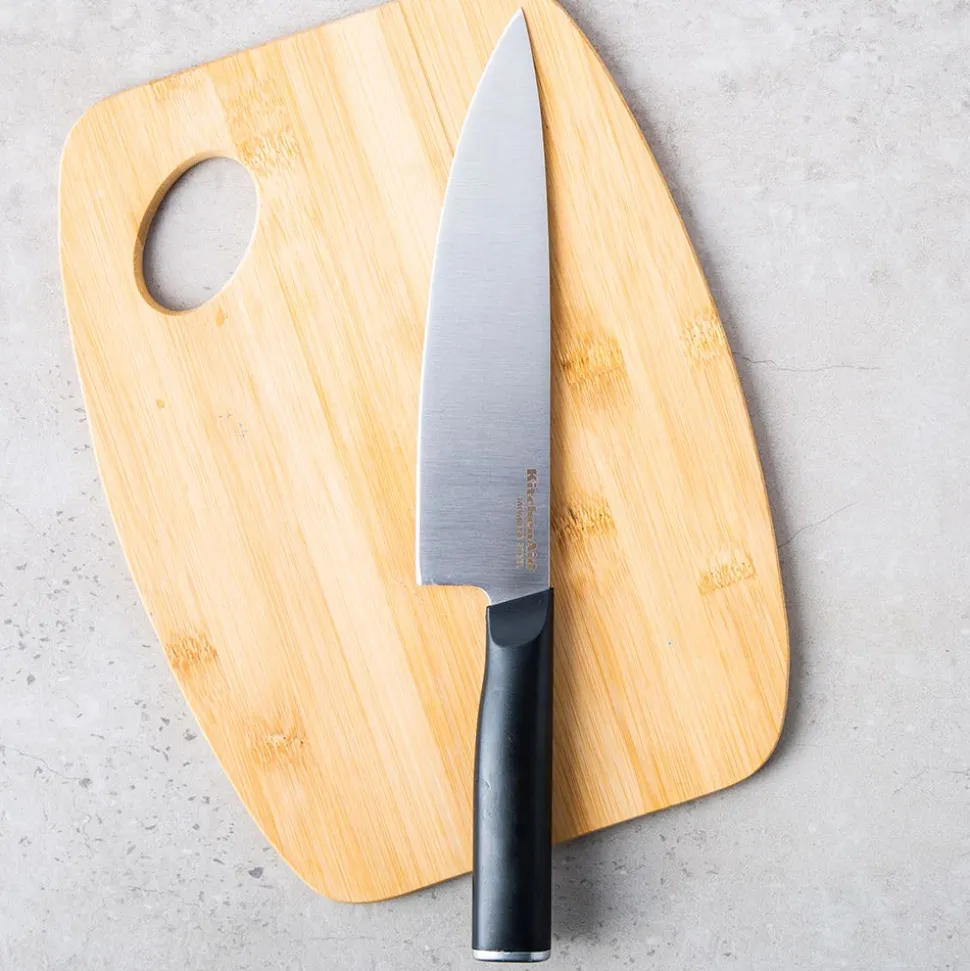 KitchenAid Classic Non-Slip Chef Knife 8" (Black)