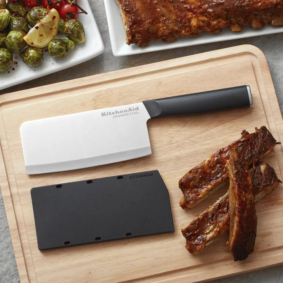 KitchenAid Classic Non-Slip Cleaver 6" (Black)
