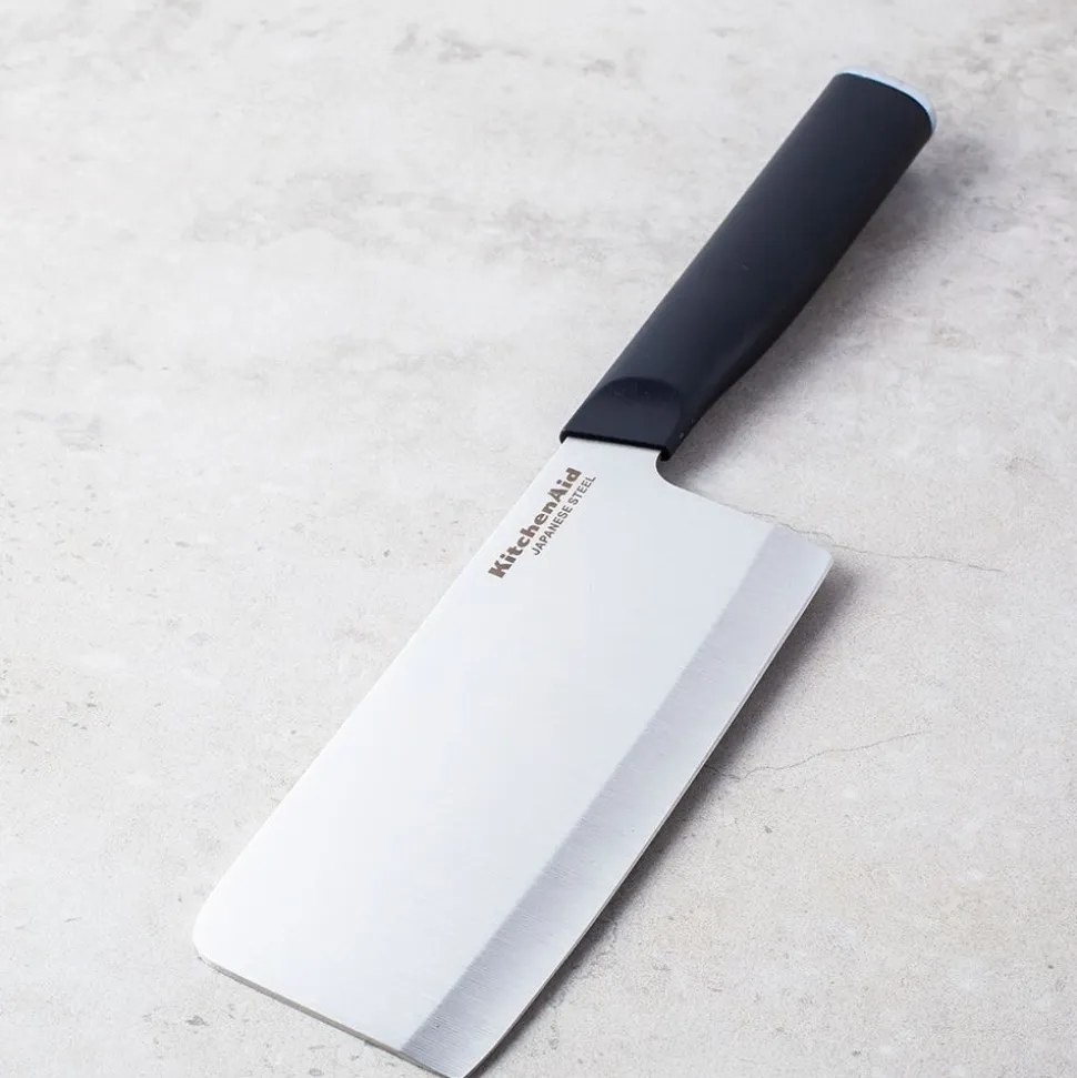 KitchenAid Classic Non-Slip Cleaver 6" (Black)
