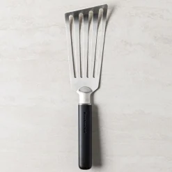 KitchenAid Classic Nylon Short Slotted Turner (Black/Stainless Steel)