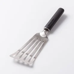 KitchenAid Classic Nylon Short Slotted Turner (Black/Stainless Steel)