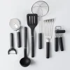 KitchenAid Classic Nylon Slotted Turner Black