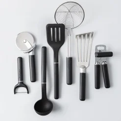 KitchenAid Classic Nylon Slotted Turner Black