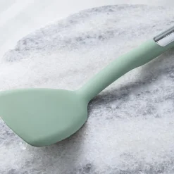 KitchenAid Cooks Silicone Solid Turner (Pistachio)