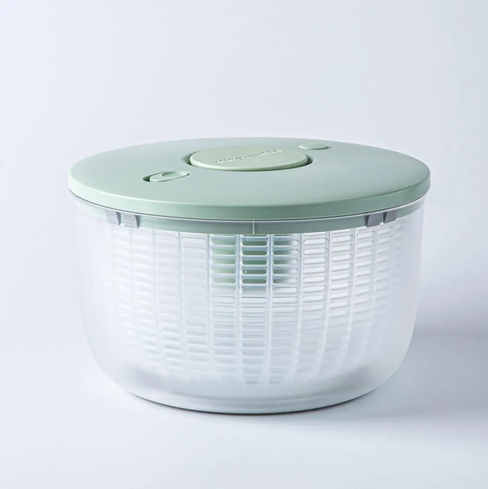 KitchenAid Soft-Touch Pump Salad Spinner (Pistachio)