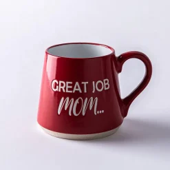 Koppers Big Bottom 'Great Job Mom' Mug 16 oz. (Red/White)