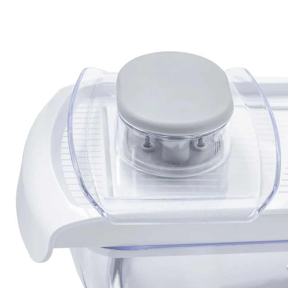 KSP All In 1 Mandoline Slicer and Grater - Set of 7 (White/Grey)