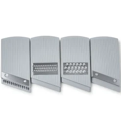 KSP All In 1 Mandoline Slicer and Grater - Set of 7 (White/Grey)