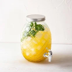 KSP Ananas Glass Beverage Dispenser (4.6L)