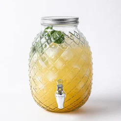 KSP Ananas Glass Beverage Dispenser (4.6L)