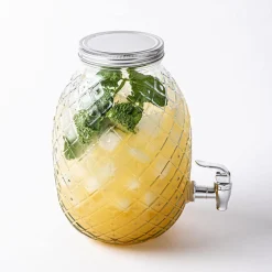 KSP Ananas Glass Beverage Dispenser (4.6L)