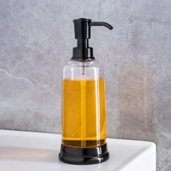 KSP Ashbury Acrylic Soap Pump (Black)
