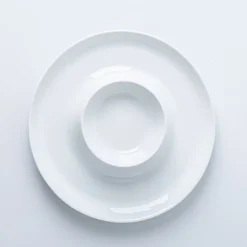 KSP Aurora Porcelain Chip and Dip (White)