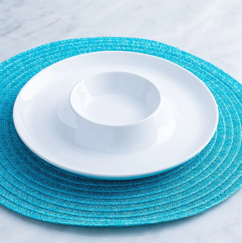 KSP Aurora Porcelain Chip and Dip (White)