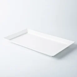 KSP Aurora Porcelain Rectangular Platter - Large (White)
