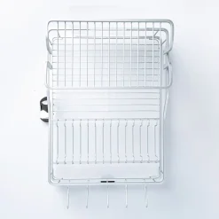KSP Avanti Dish Rack with Tray 2-Tier (Aluminum)