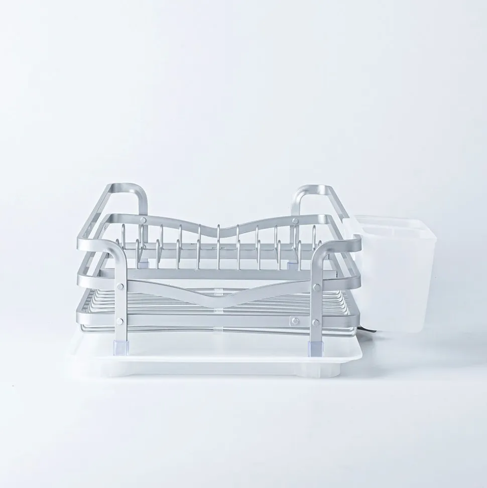 KSP Avanti Dish Rack with Tray (Aluminum)