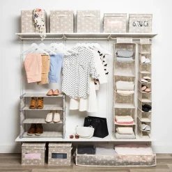KSP Axis Storage Box with Window (Taupe) 30 x 39.5 x 25 cm