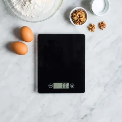 KSP Bakers Glass Digital Kitchen Scale (Black)