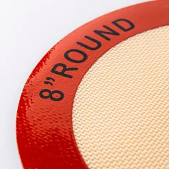 KSP Bakers 'Round' Silicone Baking Sheet - S/2 (Natural/Orange)