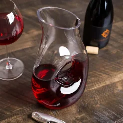 KSP Barossa Glass Wine Carafe with Hole (Clear)