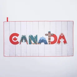 KSP Beachside 'Canada' Microfibre Beach Towel