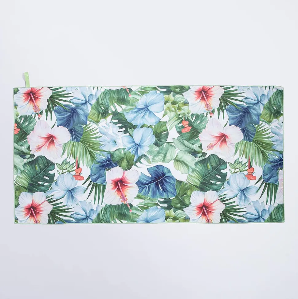 KSP Beachside 'Floral' Microfibre Beach Towel