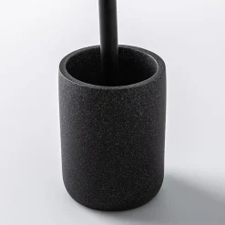 KSP Blackstone Speckle Resin Toilet Brush (Black)