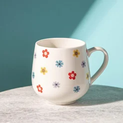 KSP Bloom 'Flowers' Ceramic Mug 530ml (Multi Colour)