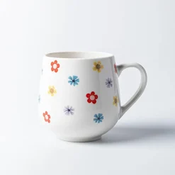 KSP Bloom 'Flowers' Ceramic Mug 530ml (Multi Colour)