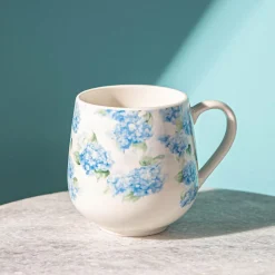 KSP Bloom 'Hydrangea' Ceramic Mug 530ml (Blue)