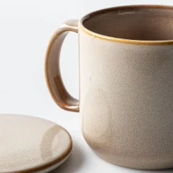 KSP Cabin Reactive Mug with Lid 475ml/16oz. (Off White)