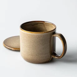 KSP Cabin Reactive Mug with Lid (Brown)