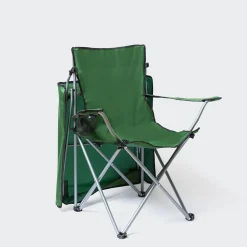 KSP Camper Folding Chair with Canopy 52x52x85cm (Green)