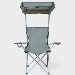KSP Camper Folding Chair with Canopy 52x52x85cm (Grey)