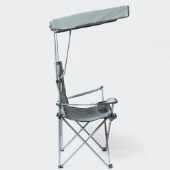 KSP Camper Folding Chair with Canopy 52x52x85cm (Grey)