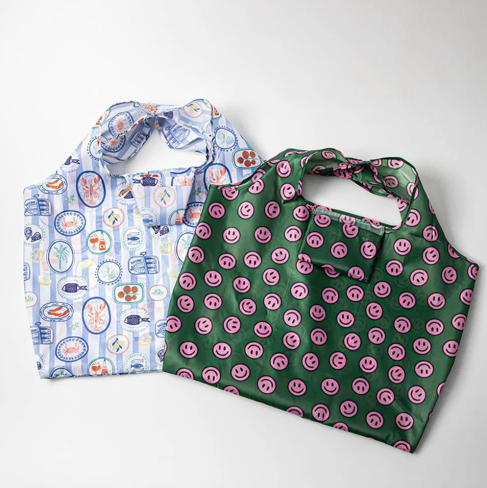 KSP Carry 'Mediterranean' Shopping Bag with Travel Pouch